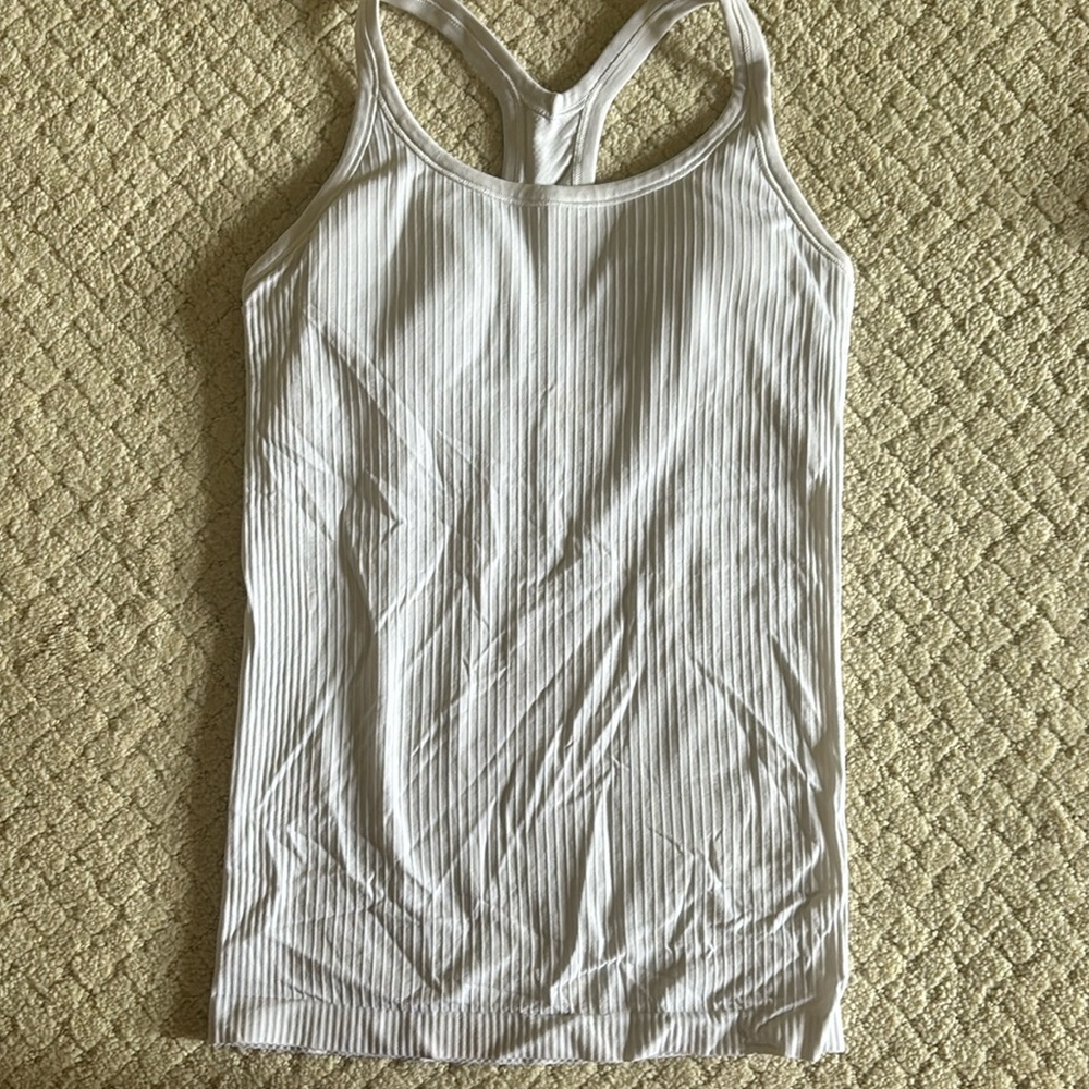 lululemon ebb to street tank top size 4